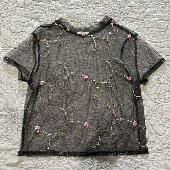 ARDENE MESH CROP TOP - Picture 1 of 1